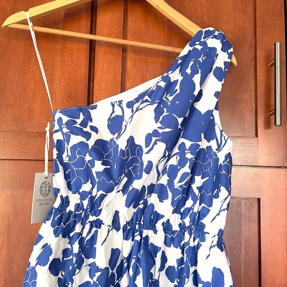 Hyacinth House by Tuckernuck Sybil Maxi Dress Floral One Shoulder Size XXS NEW - Picture 7 of 10